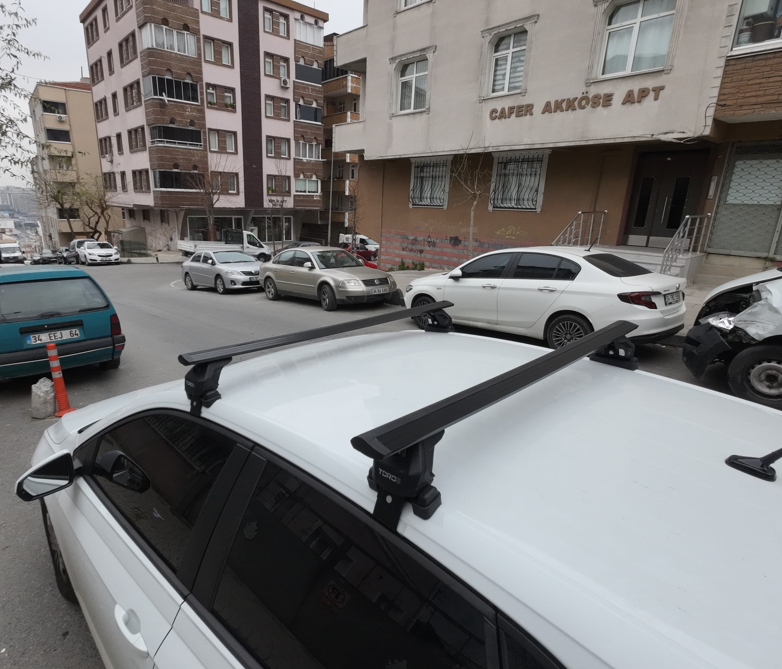For Volkswagen Polo 5D 2009-2014 Roof Rack Cross Bar Metal Bracket Normal Roof Alu Silver For Volkswagen Polo 5D 2009-2014 Roof Rack Cross Bar Metal Bracket Normal Roof Alu Silver